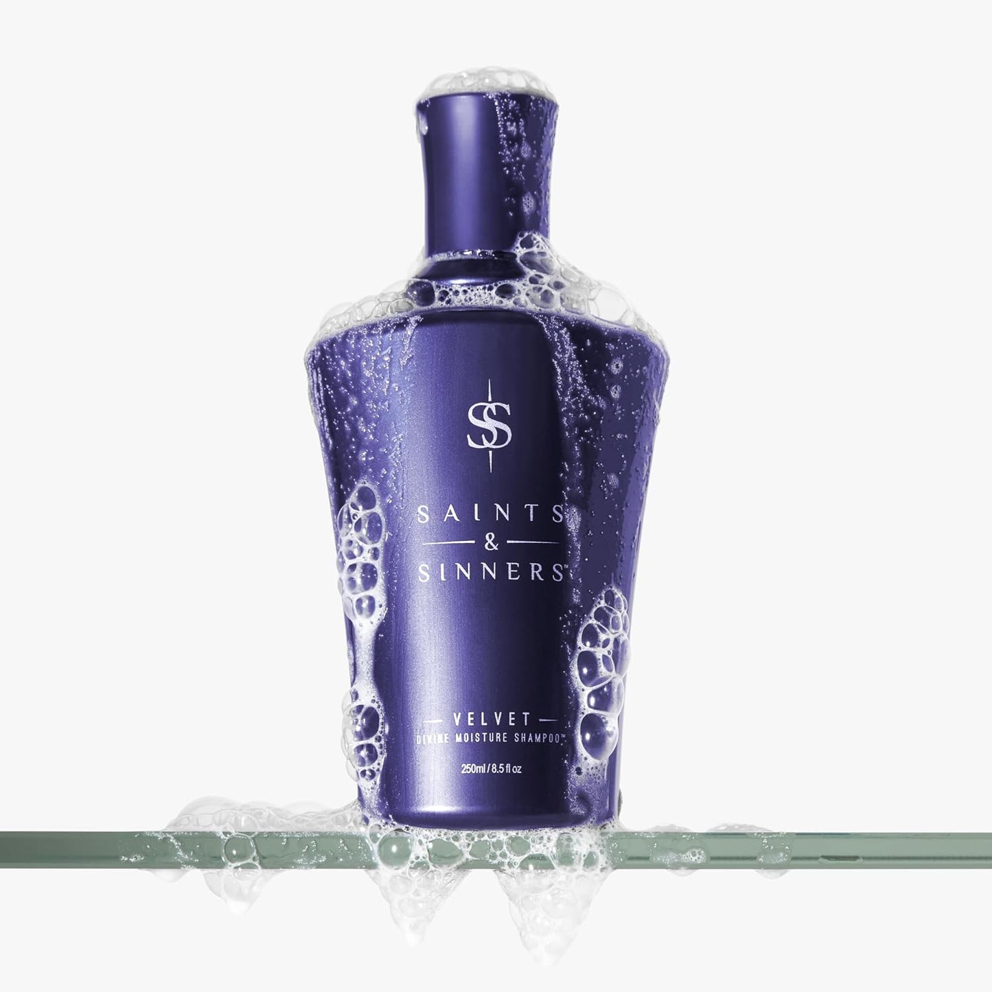 Velvet Divine Moisture Shampoo for Dry, Damaged Hair - Repair & Add Shine | Color-Treated Care