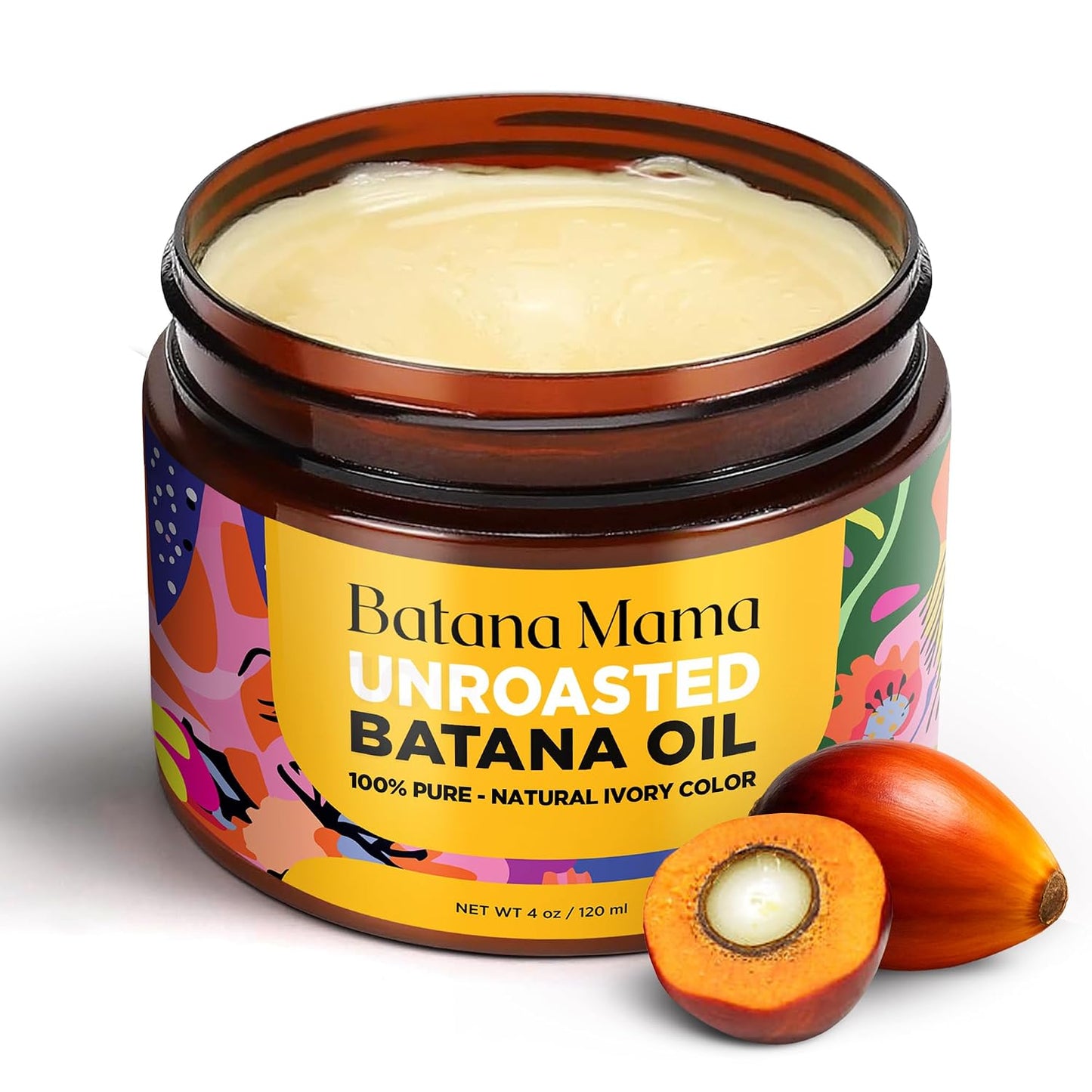Premium Cold-Pressed Batana Oil for Hair Growth | 100% Pure & Organic, Natural Hair Mask from Honduras