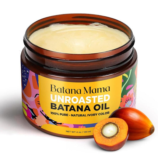 Premium Cold-Pressed Batana Oil for Hair Growth | 100% Pure & Organic, Natural Hair Mask from Honduras