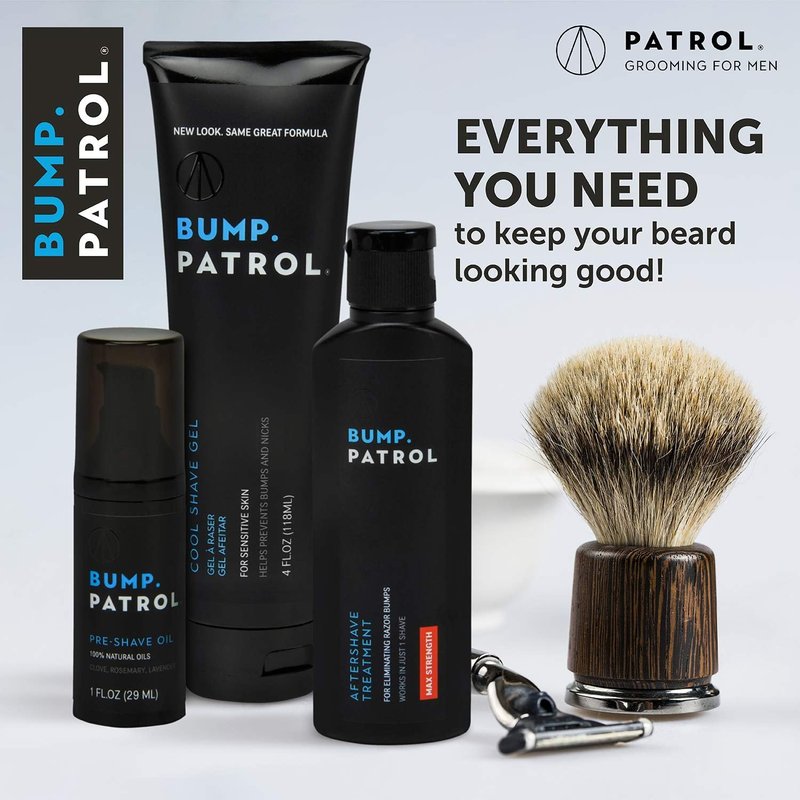 Bump Patrol Original Formula Aftershave Treatment Serum – Razor Bump Stopper and Ingrown Hair Treatment for Men and Women, Ingrown Hair Serum with Salicylic Acid - 0.5 oz (Pack of 1)