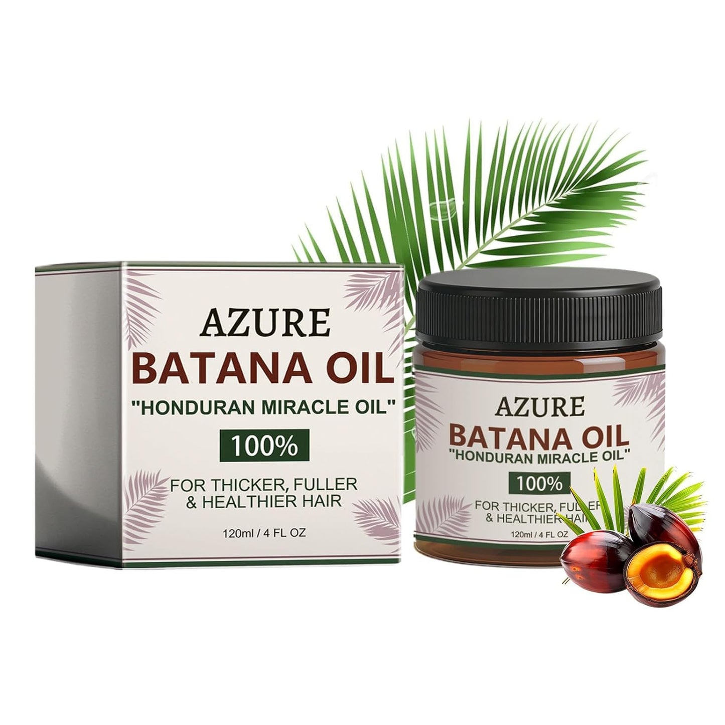 Organic Batana Oil for Hair Growth - Scalp Treatment for Thickness & Loss Prevention | 1 Piece