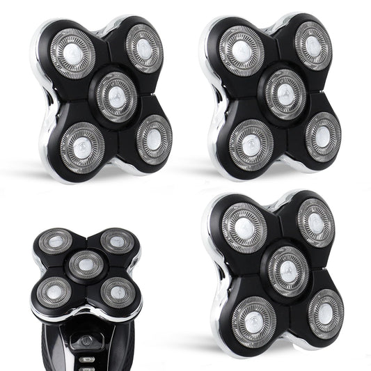 GORLENT 3 Pack Blade Pro Replacement Head Compatible with Remington Balder Pro XR7000, 5 Dual Track Shaver Heads for a Smooth and Close Shave with No-Irritation.