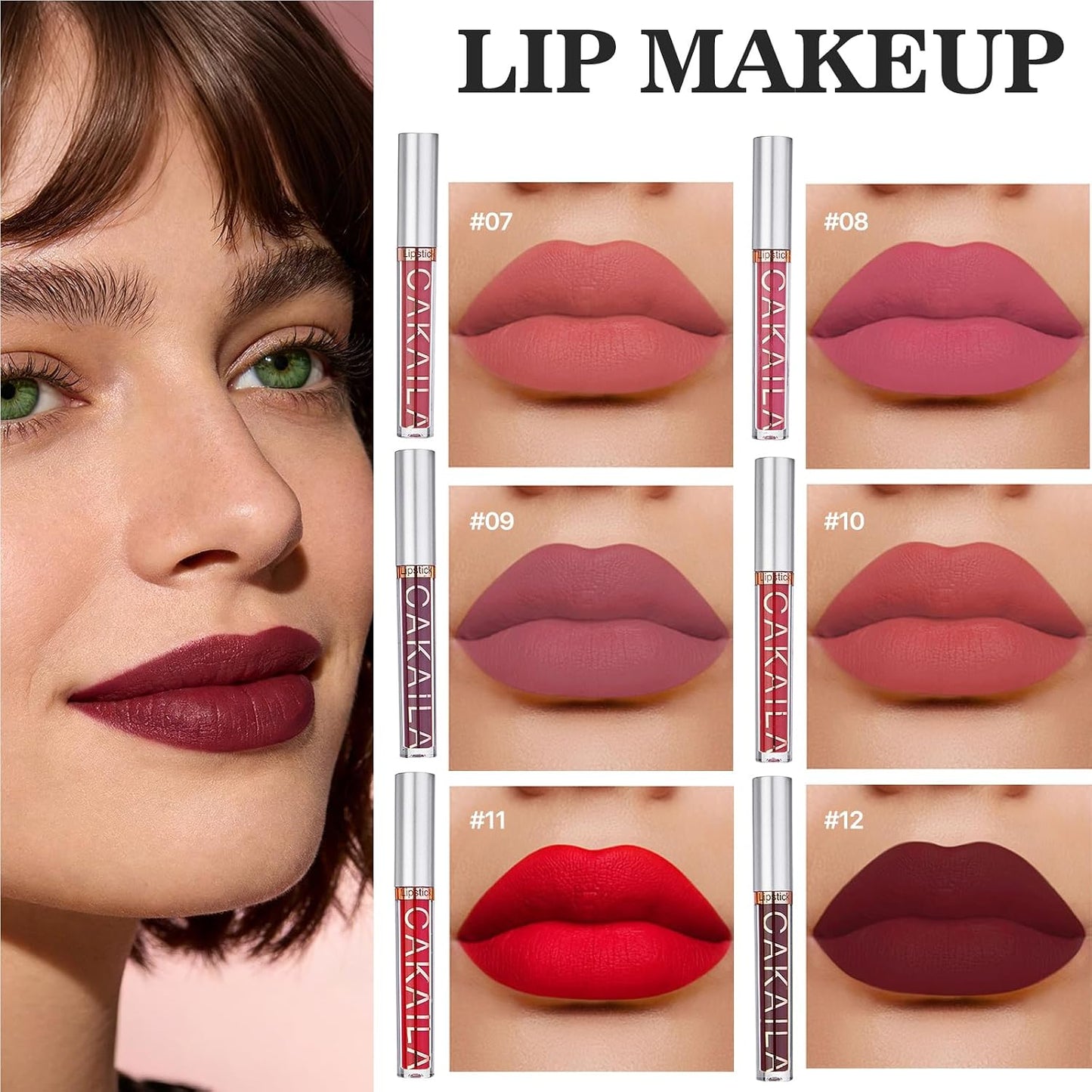 Makeup Essential Bundle - All-in-One Makeup Set for Women | Foundation, Eyeshadow Palette, Lipstick & More
