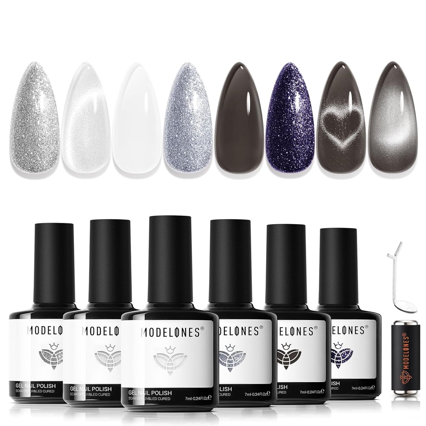 Pink Gel Nail Polish Set - 6 Pastel & Neon Shades for DIY Nail Art | Summer 2026 Collection