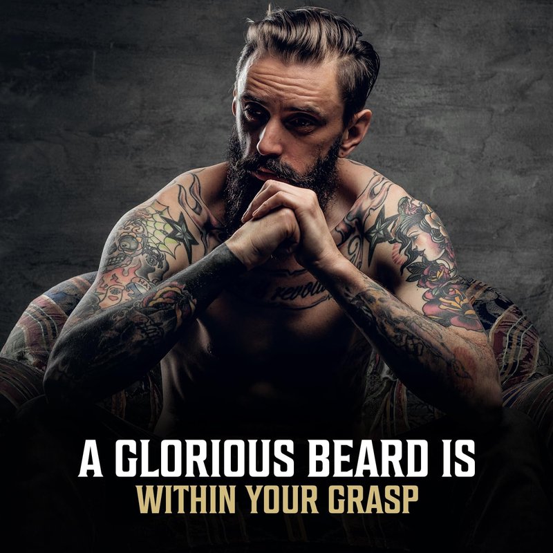 Viking Revolution Beard Oil for Men - All Natural Beard Oil Spiced Vanilla Scent with Argan Oil & Jojoba Oil Beard Conditioner and Softener - Strengthens Beards and Mustaches for Men (2 Pack)