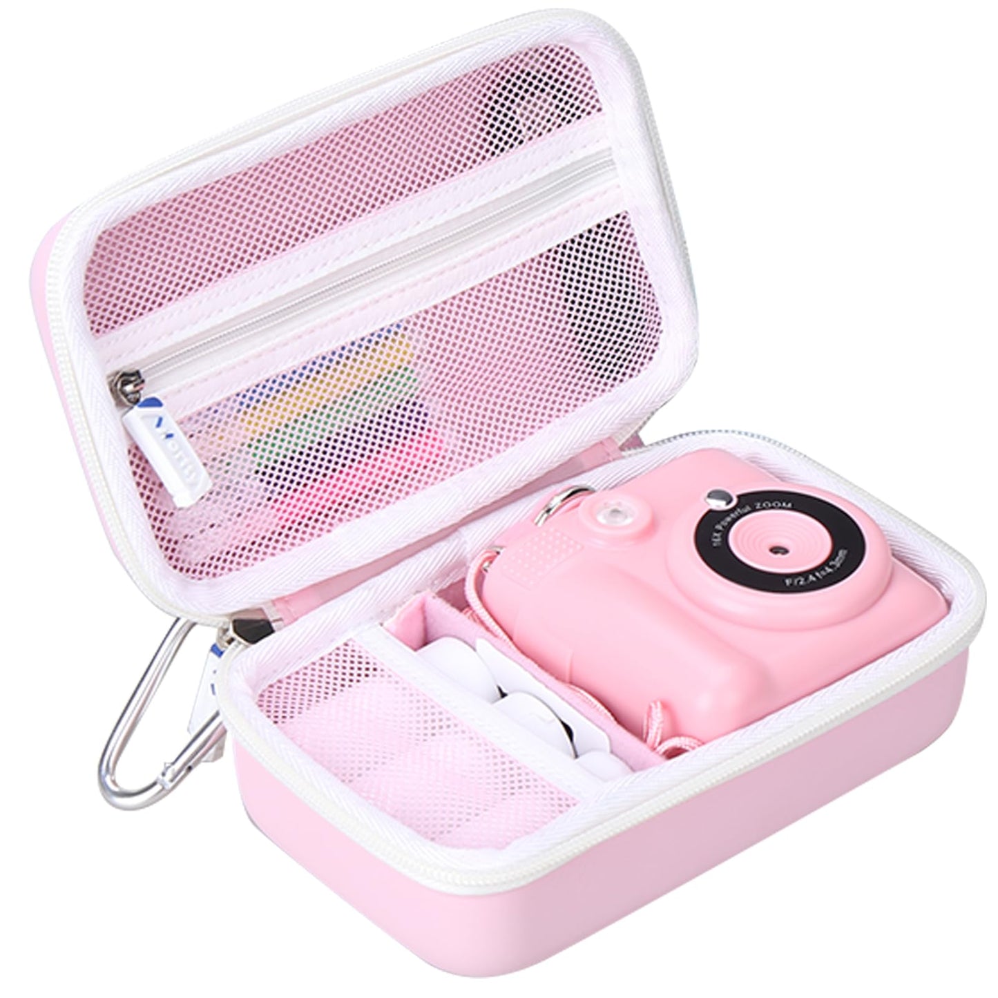 worfty Kids Camera Case for ESOXOFFORE/MYSTILUCK/TIATUA/Hangrui/Gofunly/MINIBEAR/Dylanto/GKTZ Instant Print Toddler Digital Paper Christmas Gifts and Birthday Gifts for Girls (Box Only)