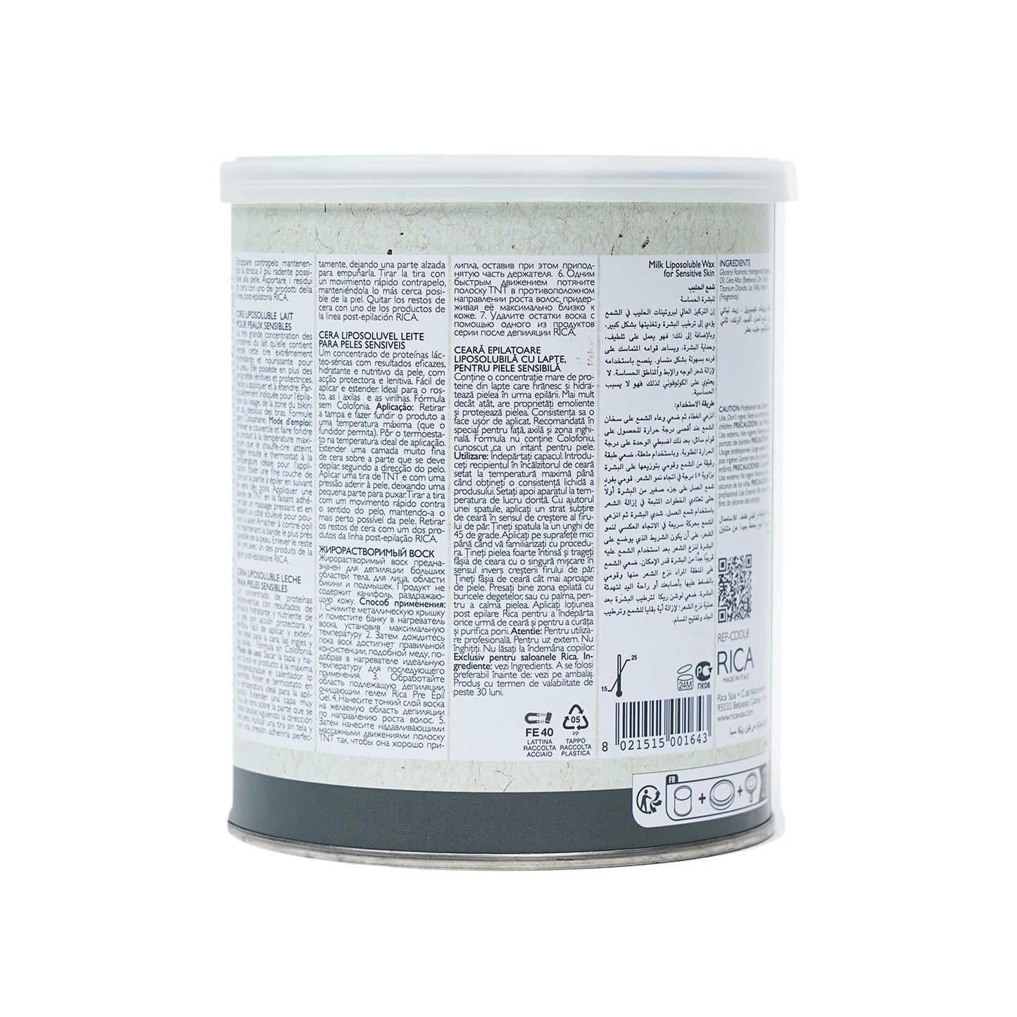 Rica Milk Wax - 800 ML