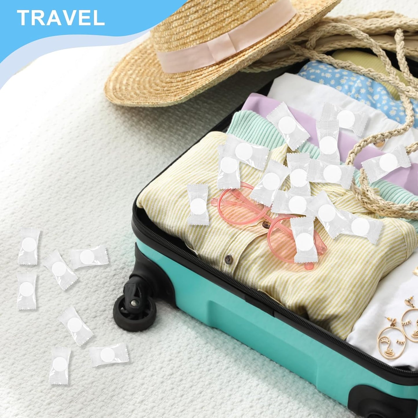 Compressed Towels - 200 PCS Disposable Portable Hand Towels for Travel | Camping & Home Use