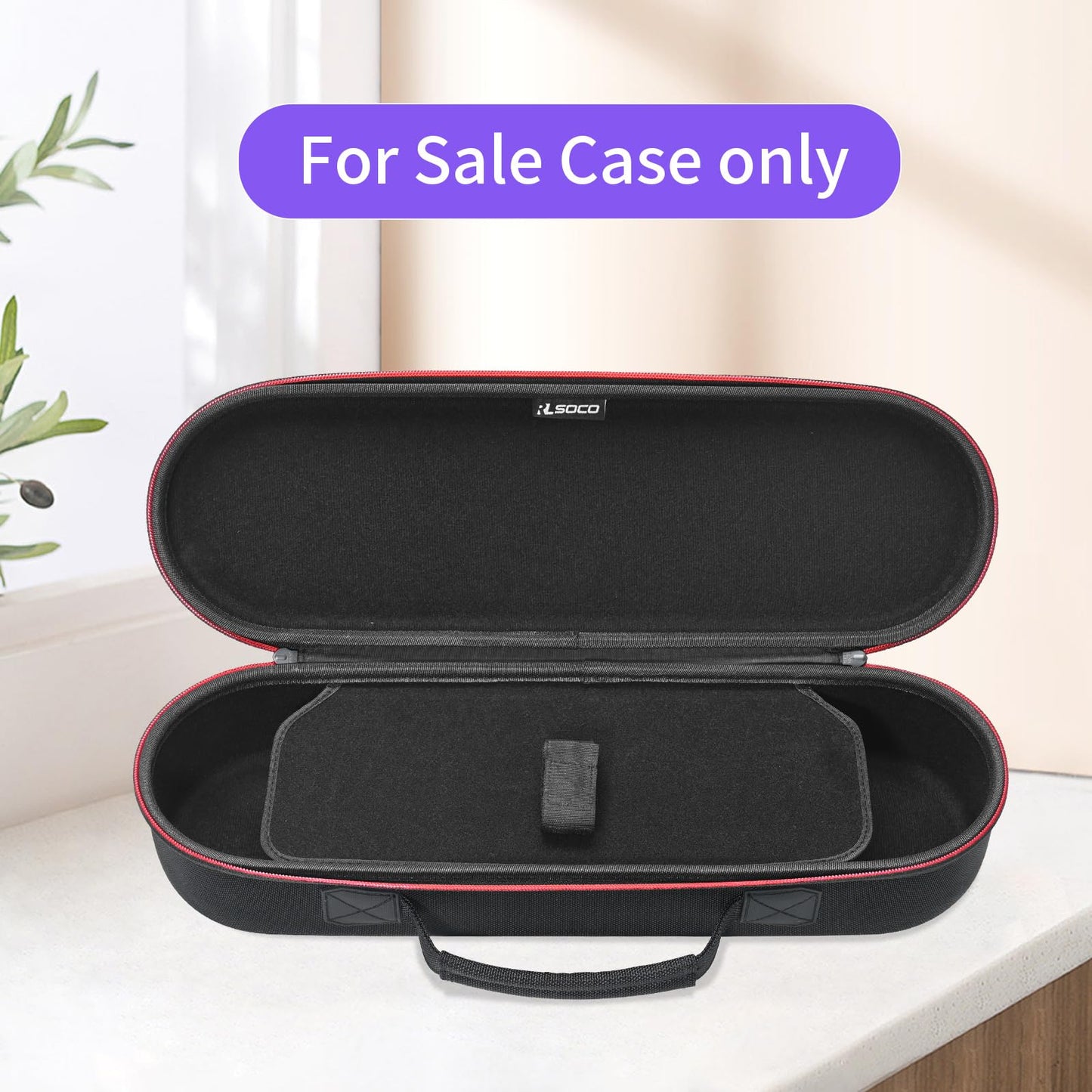 RLSOCO Travel Case for Dyson Airstrait Straightener/Corrale Hair Straightener - Black (Case Only)
