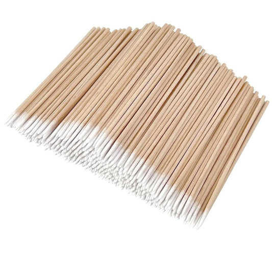 Eyxformula Pointed Cotton Swabs - 1000 Count Microblading Buds | 4 Inch Precision Tip Applicators for Makeup & Nail Care