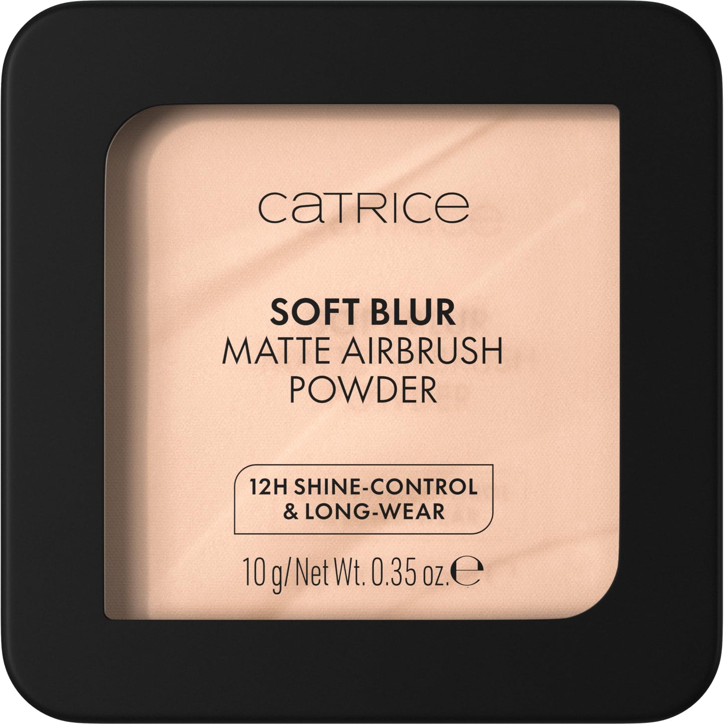 Catrice Soft Blur Matte Airbrush Powder | Lightweight & Mattifying Pressed Setting Powder for Long Lasting Makeup | Talc Free, Fragrance Free, Vegan & Cruelty Free (005C)