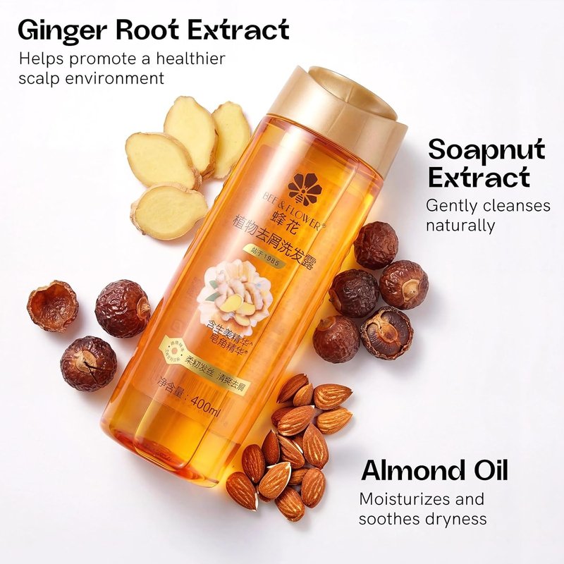 Anti-Dandruff Shampoo - Oil & Flake Control for Itchy Scalp Relief | 13.5 Fl Oz, All Hair Types