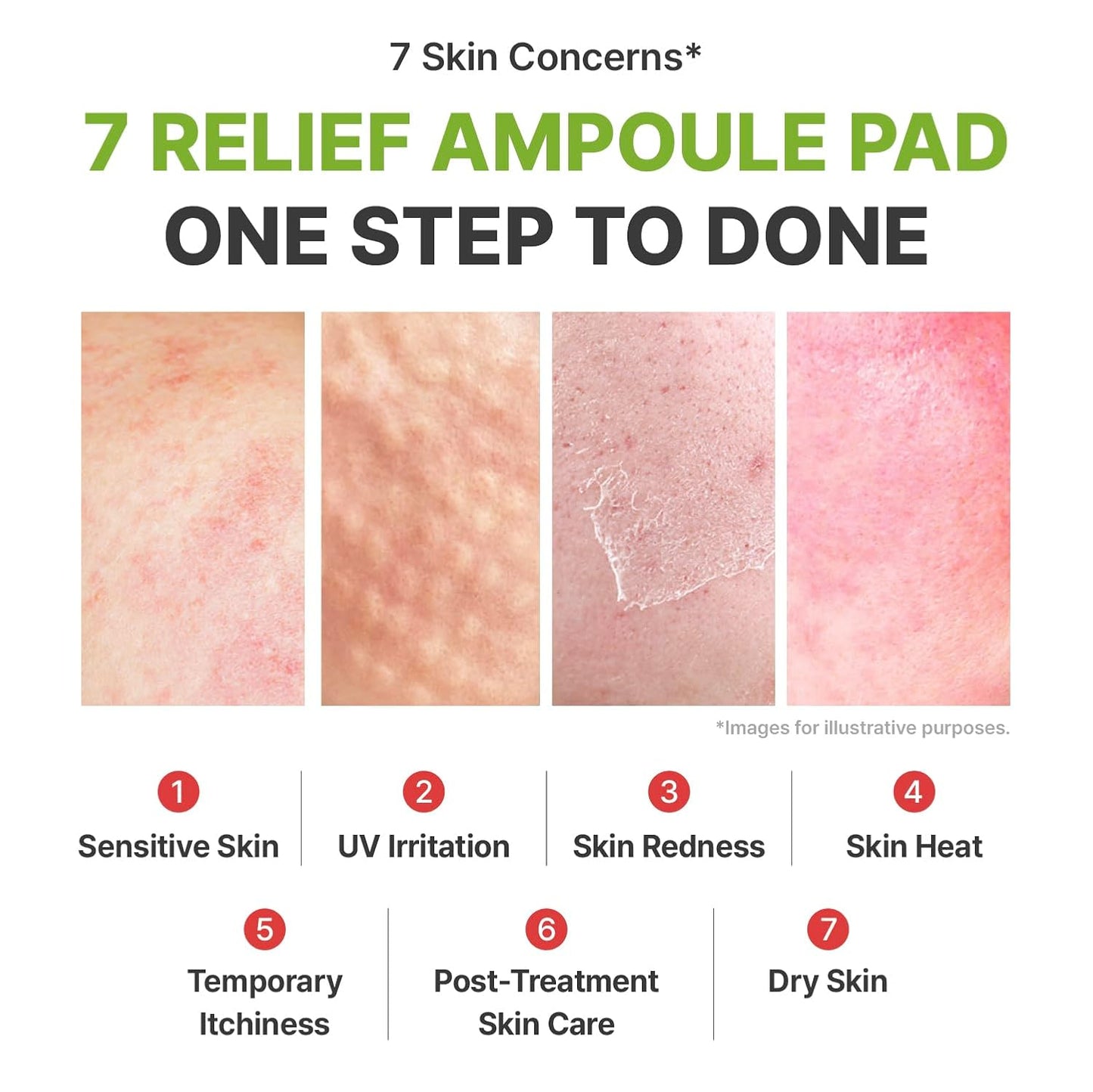 Centella Ampoule Toner Pads - Quick Calming & Hydrating | 60 Soothing Pads for Sensitive Skin