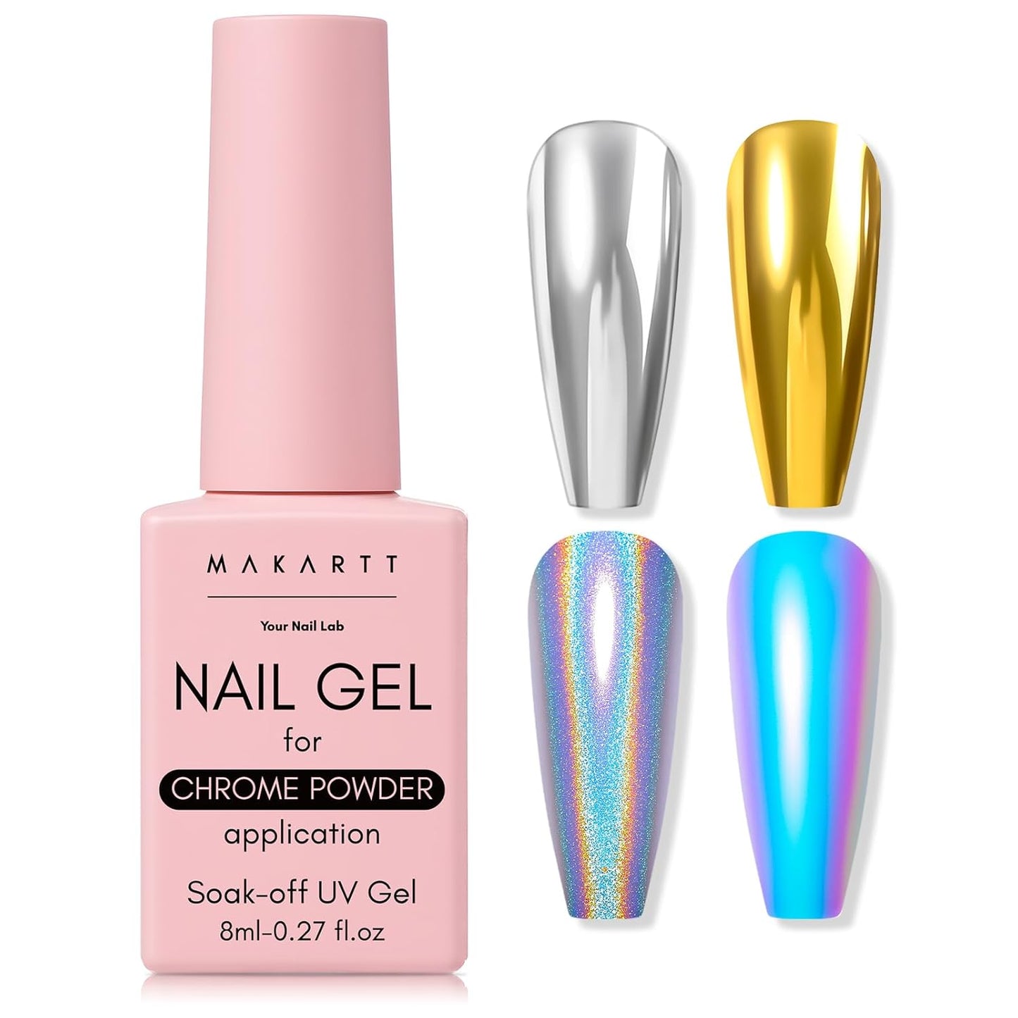 Natural Nude Rubber Base Gel Polish - Soak Off UV LED Foundation Gel for DIY Nail Art | 8ML Sun-Kissed Sands