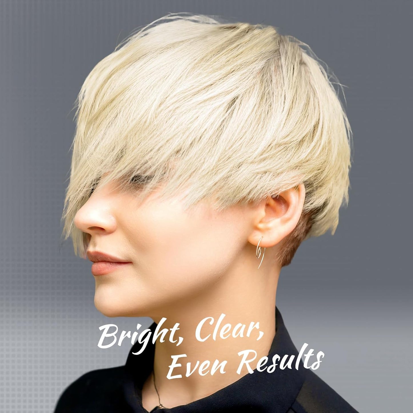 Hair Bleach Kit - Dark Hair Lightener with Protecting Mask | Lifts Up to 8 Shades, Complete Set with Bowl, Brush, Gloves & Cap