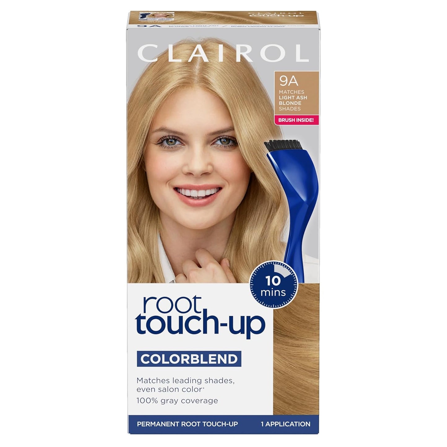 Clairol Root Touch-Up Permanent Hair Dye - 5 Medium Brown | 100% Gray Coverage, Easy Brush Application