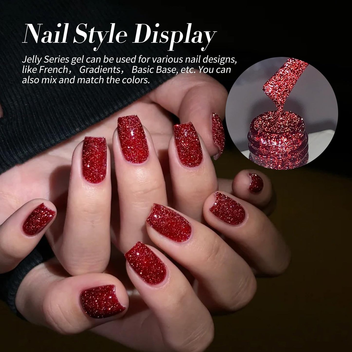 BORN PRETTY 7ML 6Colors Gel Nail Polish 20251222B