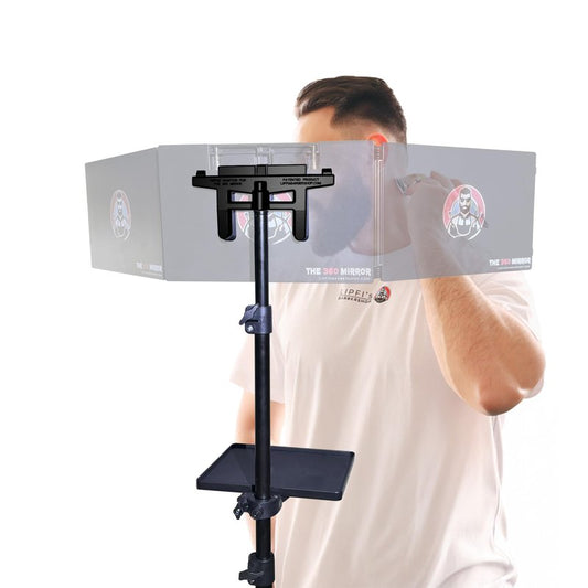 LIPFISBARBERSHOP.COM Tripod Adapter for Standard Size 360° Mirror – Compatible with Adjustable Tripods for Stable, Precise Positioning
