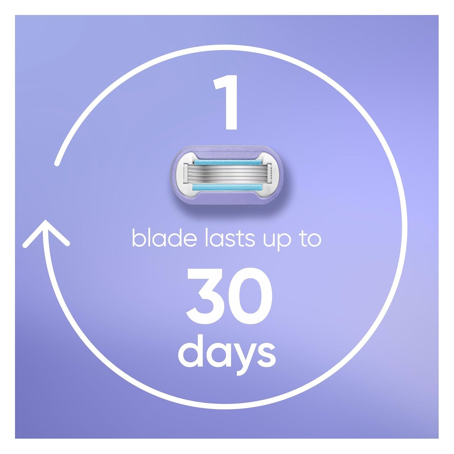 Gillette Venus Women's Razor - Extra Smooth Contour with 5-Blade Refills & Flexiball Handle | 1 Handle + 4 Refills