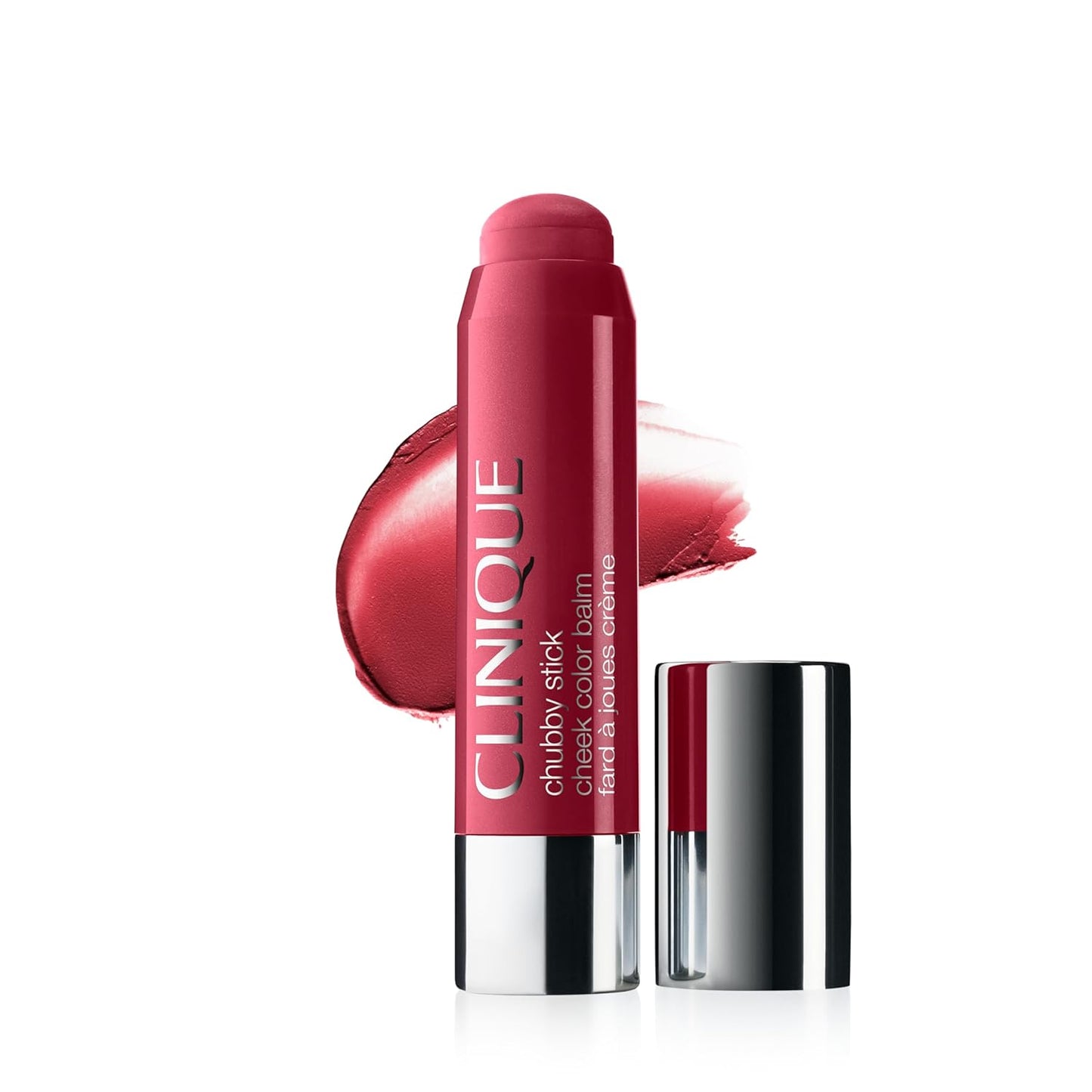 Clinique Chubby Cream Blush Stick - Long-Lasting Cheek Colour Balm for Healthy Glow | Travel-Friendly