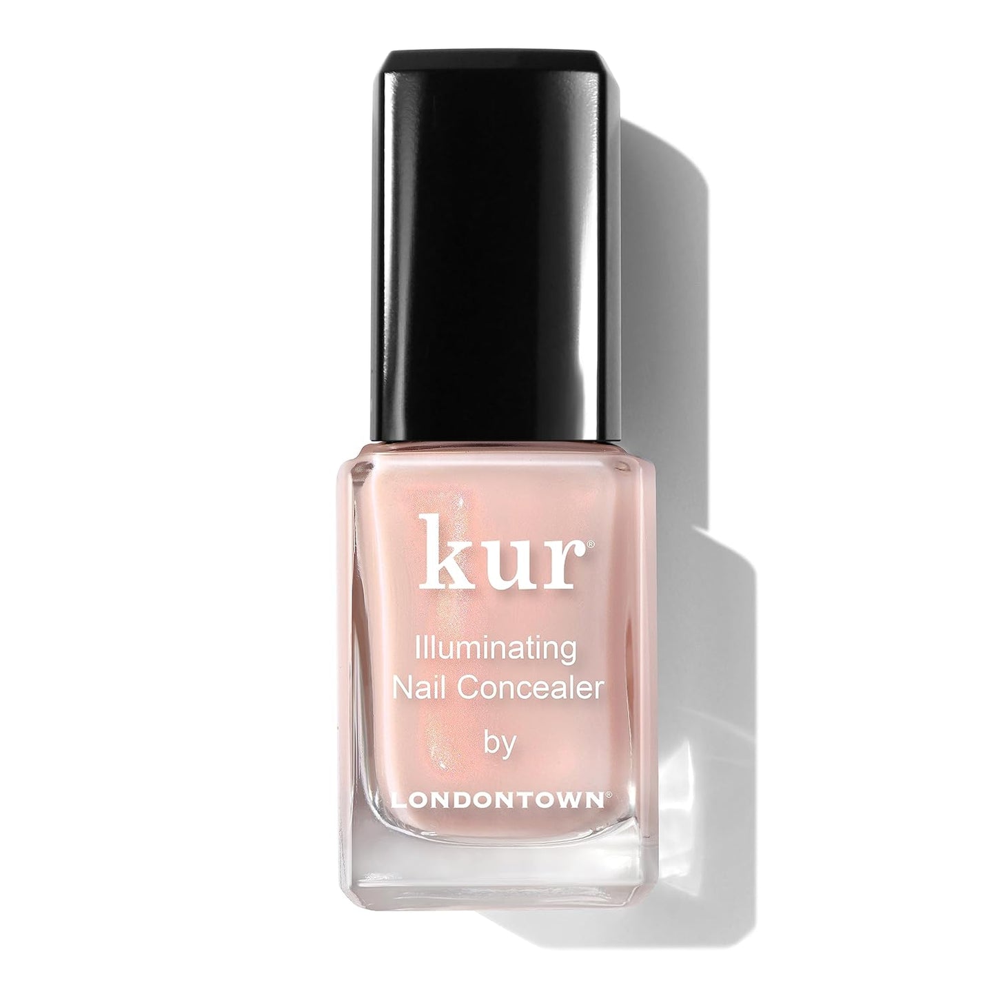 LONDONTOWN Illuminating Nail Concealer - Brightening Nail Polish & Strengthener for Discolored Nails | 0.4 Fl Oz