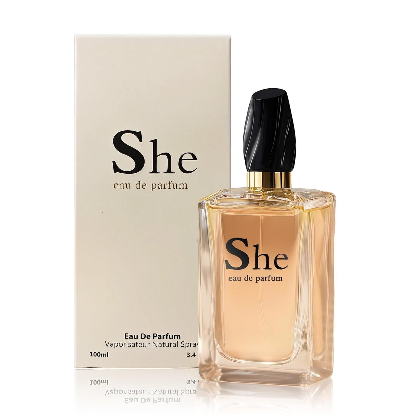 Nice Girl Women's Perfume - Chypre Floral Eau De Parfum with Rose, Jasmine & Vanilla | 2.7 Fl Oz Elegant Bottle