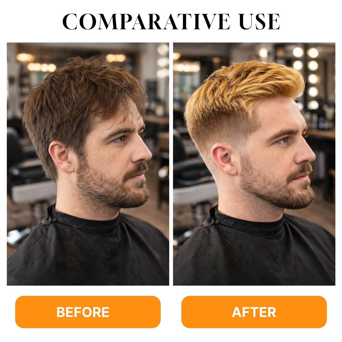 Fade Hair Blending Comb Barber Tool Men Salon Home Haircut Gray 1pc