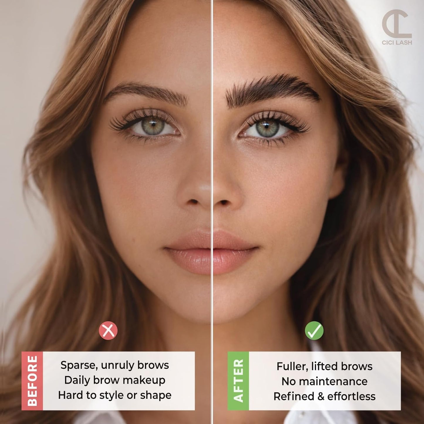 Brow Lamination Kit - Professional DIY Eyebrow Lift with Keratin Conditioning | Easy-to-Use Glue Balm Edition for Fuller, Thicker Brows