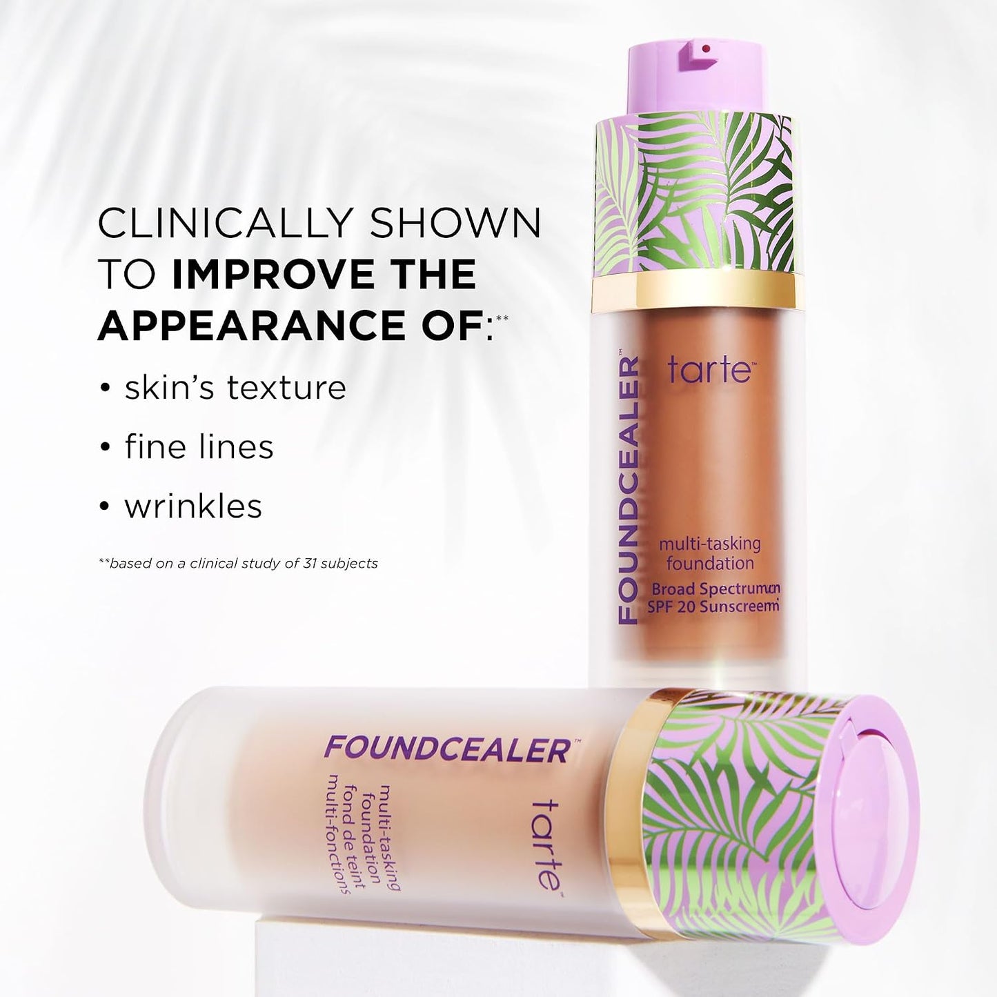Tarte Babassu Foundcealer Dewy Foundation - Vegan SPF 20 Makeup with Buildable Coverage | Radiant Finish