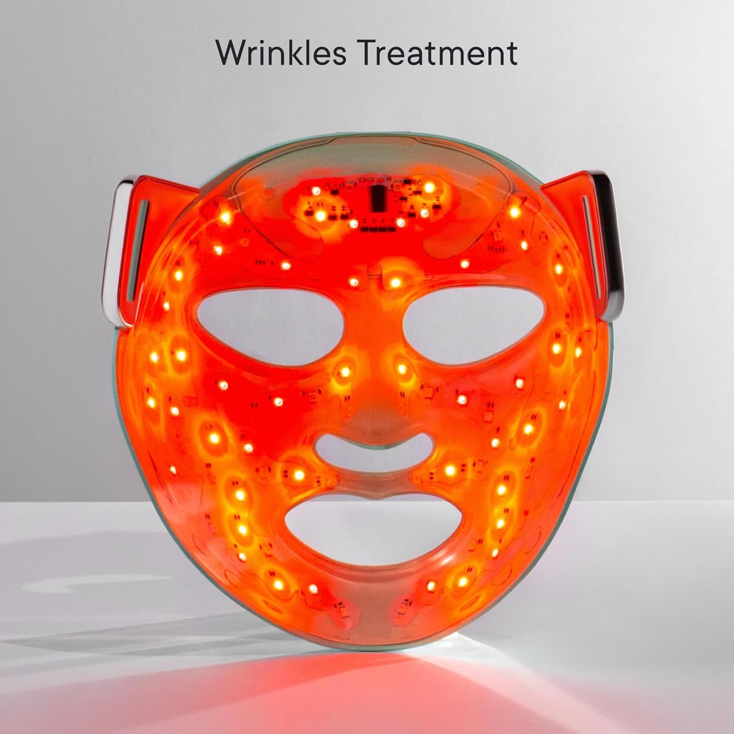 LED Light Therapy Mask for Face - FDA Cleared Wrinkle & Acne Treatment | 3 Modes, 5 Areas, 5 Lights