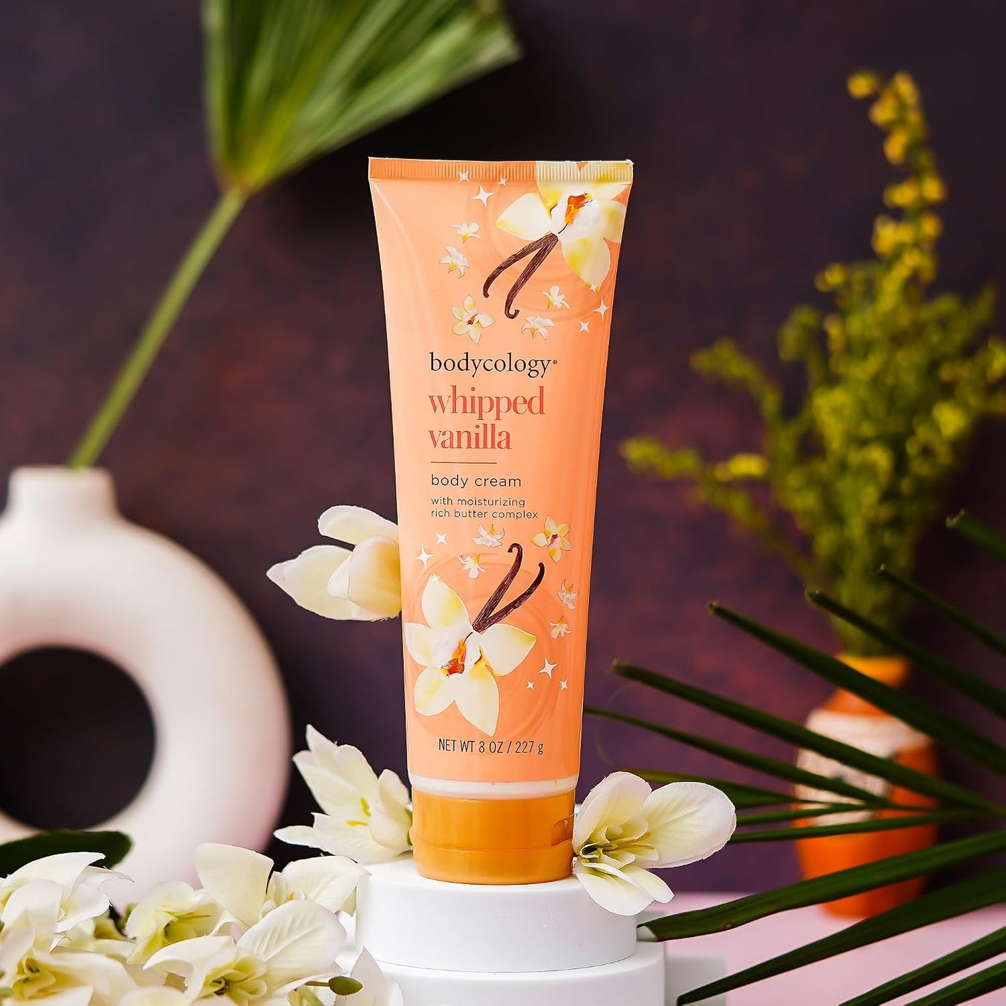 Whipped Vanilla Body Cream for Women - Nourishing Moisturizer | 8 oz