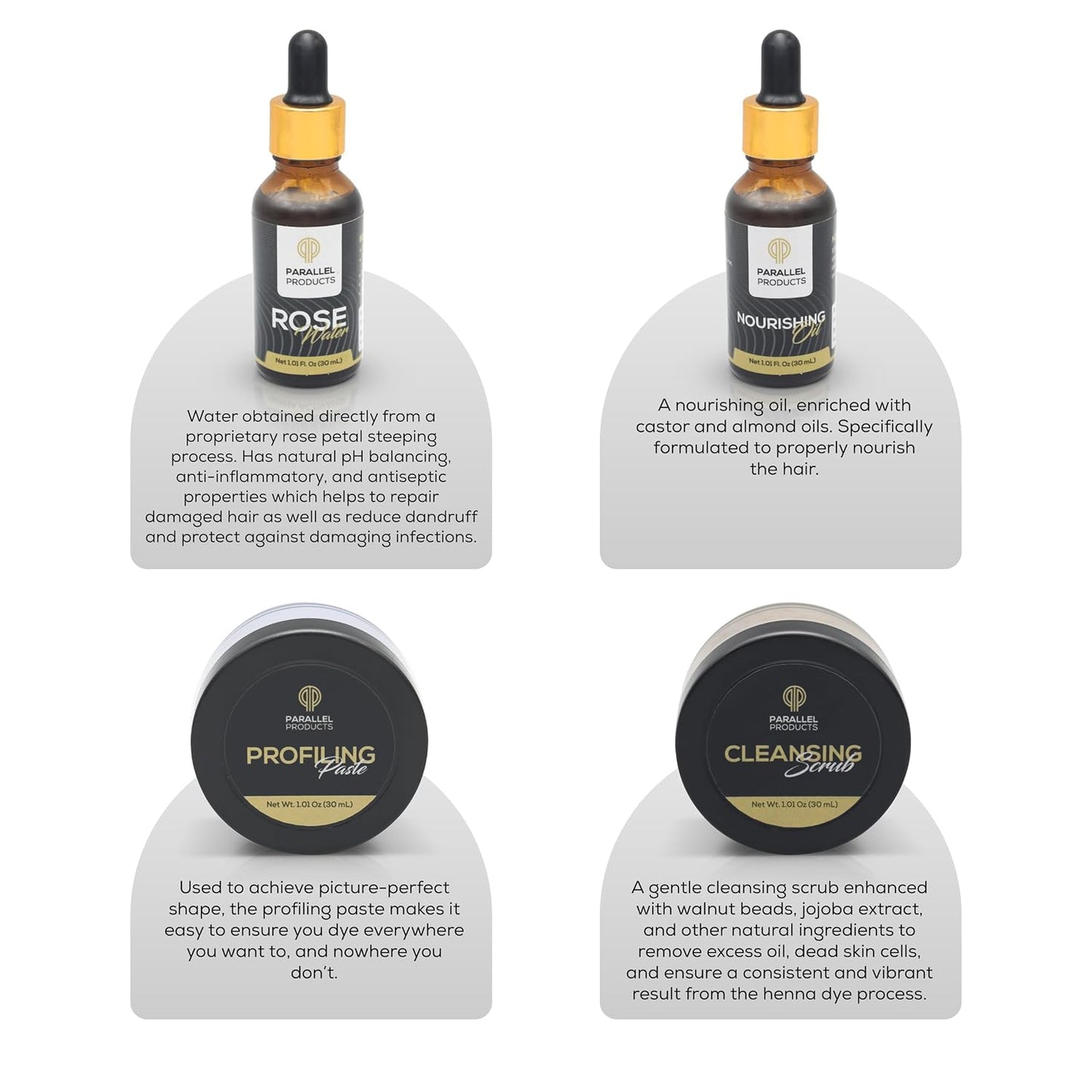 Henna Hair Color Kit - Professional Tinting for Gray Coverage | Complete Spot Coloring Set