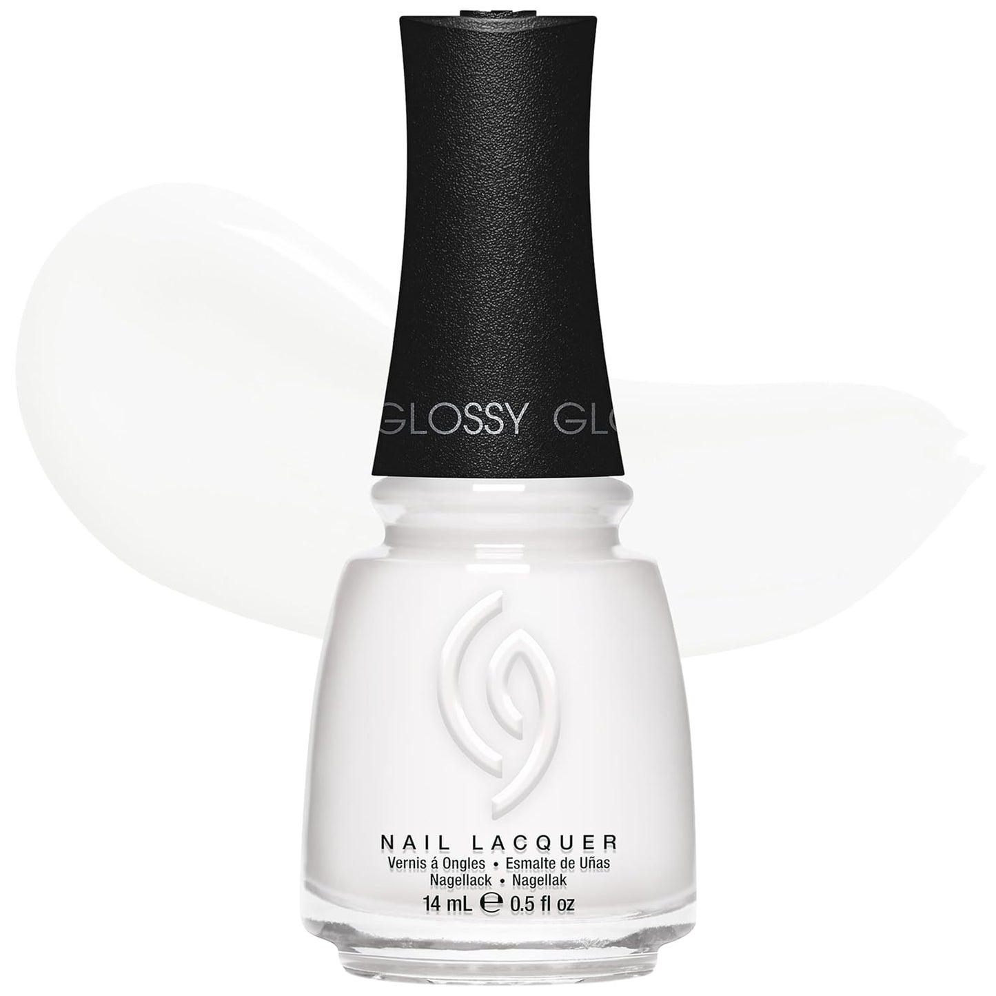 China Glaze Nail Lacquer - Moment in the Sunset Coral Pink Polish | Quick Dry, Chip Resistant, Shimmer Finish, 0.5 fl oz