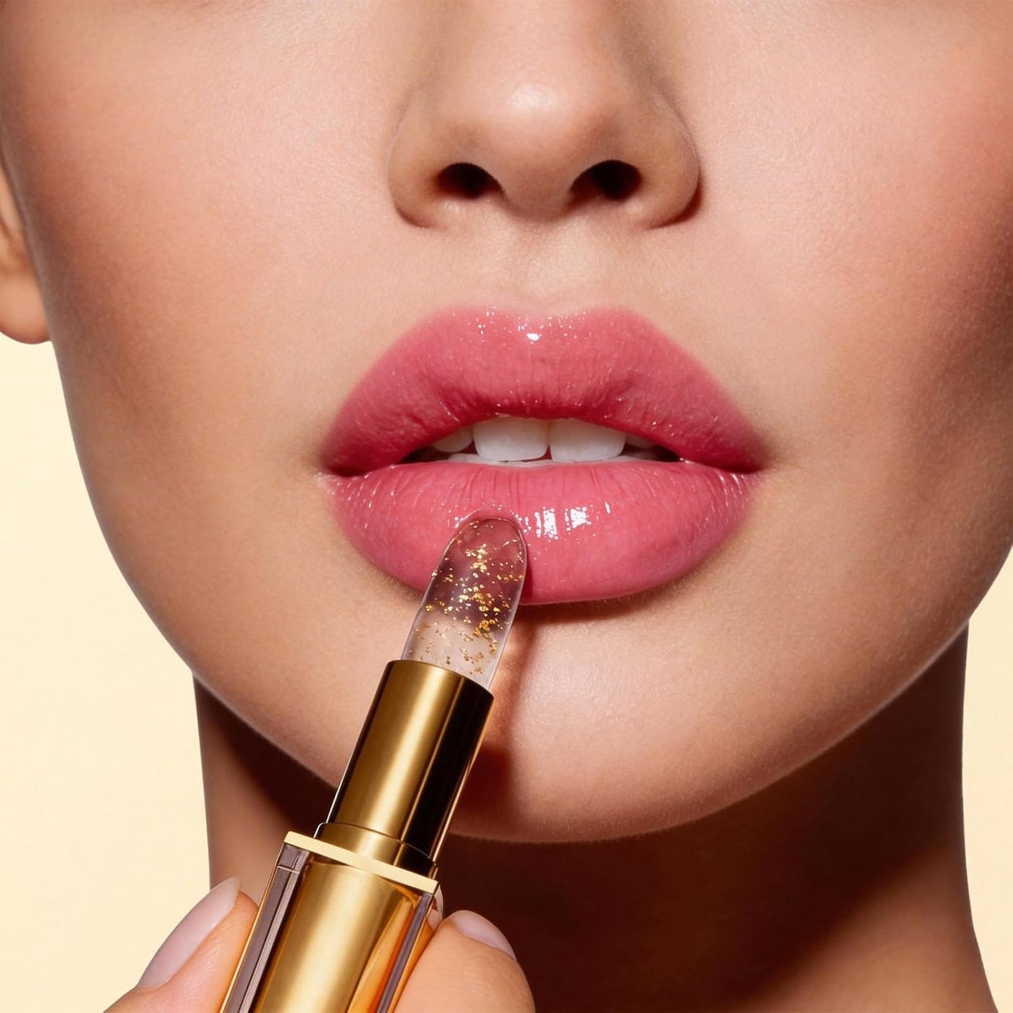 Color Changing Lipstick for Mature Women - pH Adjusting, Transfer-Proof, Long-Lasting Moisturizing Lip Glow | Gold