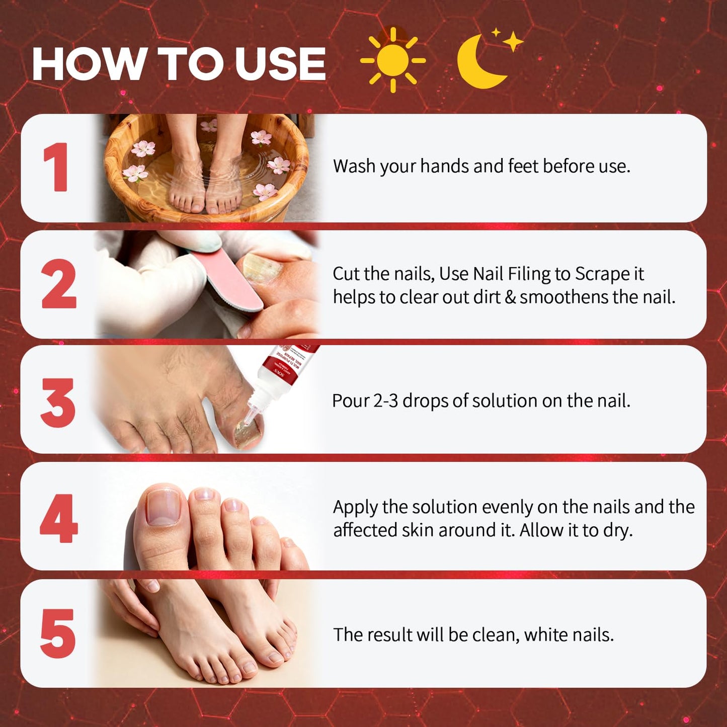 Fungi Nail Toenail Treatment - Gentle Formula for Healthy Nails | 1 Piece