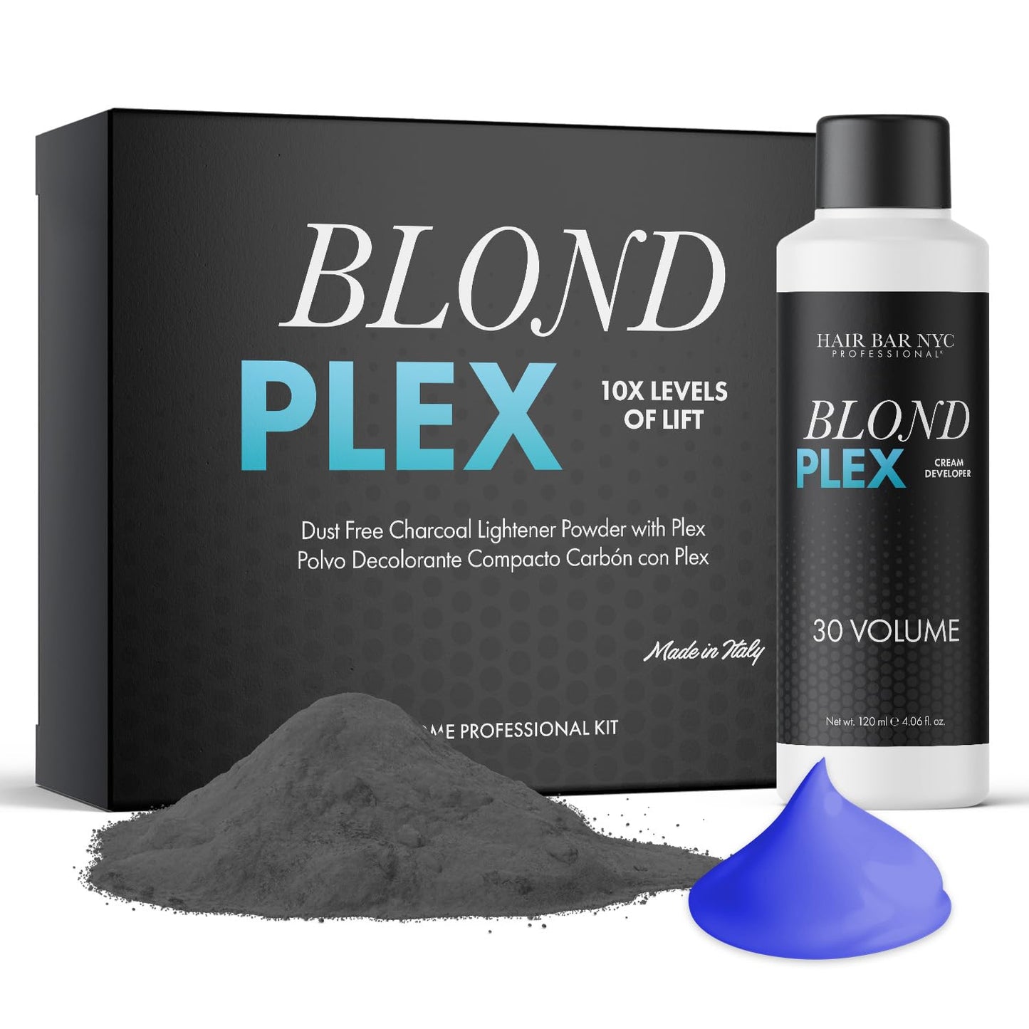 Blond Plex Extreme Lifting Lightener Powder - Dust-Free, Cool-Toned Finish | 500g / 17.63oz