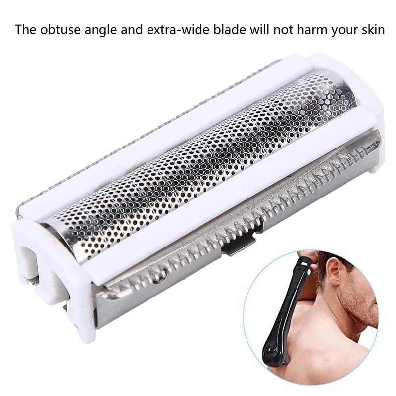 KENANLAN Professional Portable Replacement Foil Head Accessory for Electric Back Hair Shaver