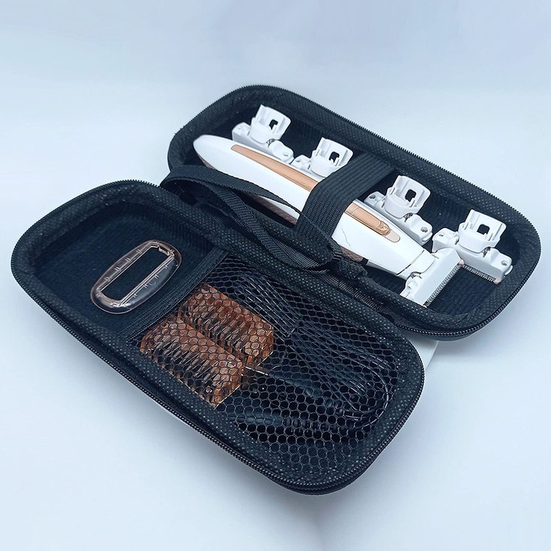 Women's Electric Shaver Case for Finishing Touch Flawless Body Rechargeable Ladies Trimmer and Shaver Travel Case Shaver Case for Women