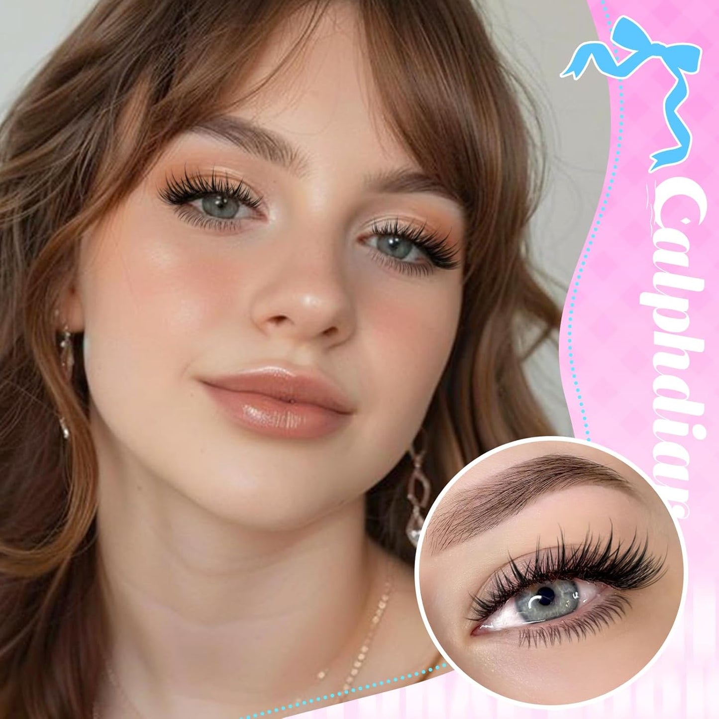 Natural Lash Clusters - DIY Wispy Eyelash Extensions | C-Curly 11-13mm Short Lashes - 164pcs