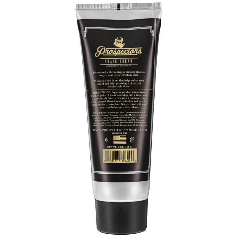 Prospectors Shave Cream 4 oz.