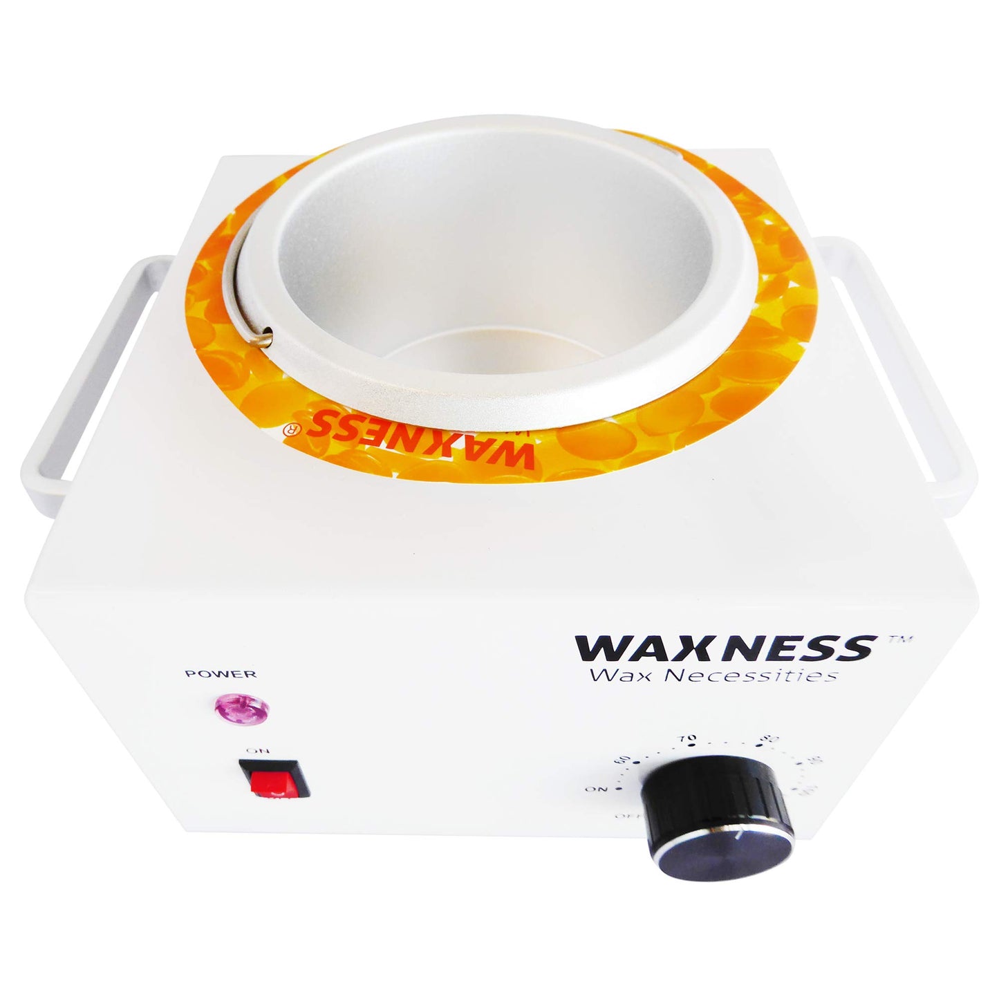 Waxness Waxing Protection Collars 50 Pack Yellow Fits Most 14 Ounces Tin Brands