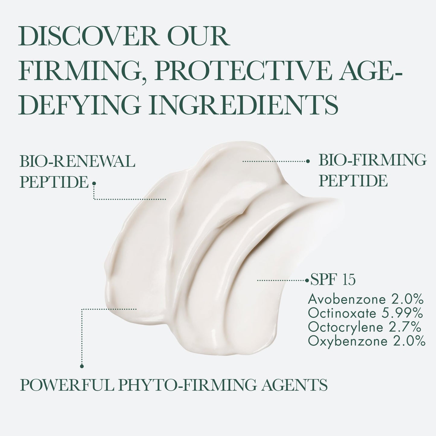 RéVive Fermitif Neck Renewal Cream SPF 15, Neck Tightening Cream for Lifting & Smoothing, Daily Neck Firming Moisturizer with Bio-Renewal Peptide & Bio-Firming Peptide, 2.5 oz