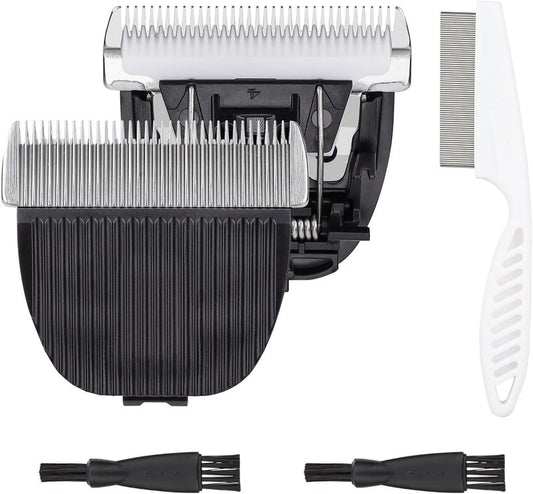 Dog Grooming Replacement Blades - Low Noise Clipper Blades for ONEISALL Dog Clippers | Pet Grooming Accessories