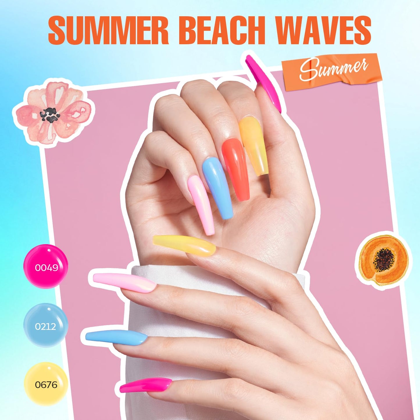 MEFA Gel Nail Polish Set