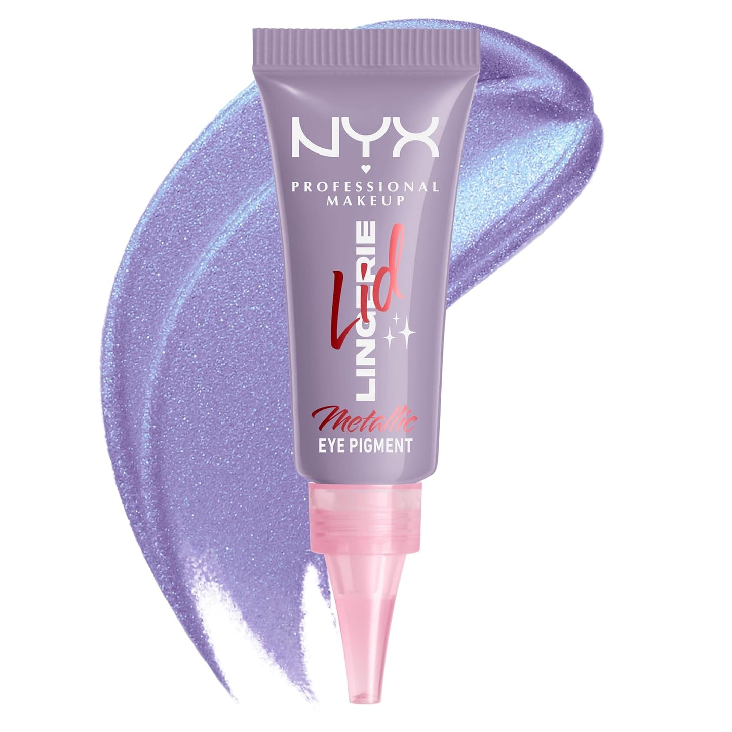 NYX Lingerie Cream Eye Pigment - Long-Lasting Eyeshadow, Beige Appeal | 0.2 fl oz