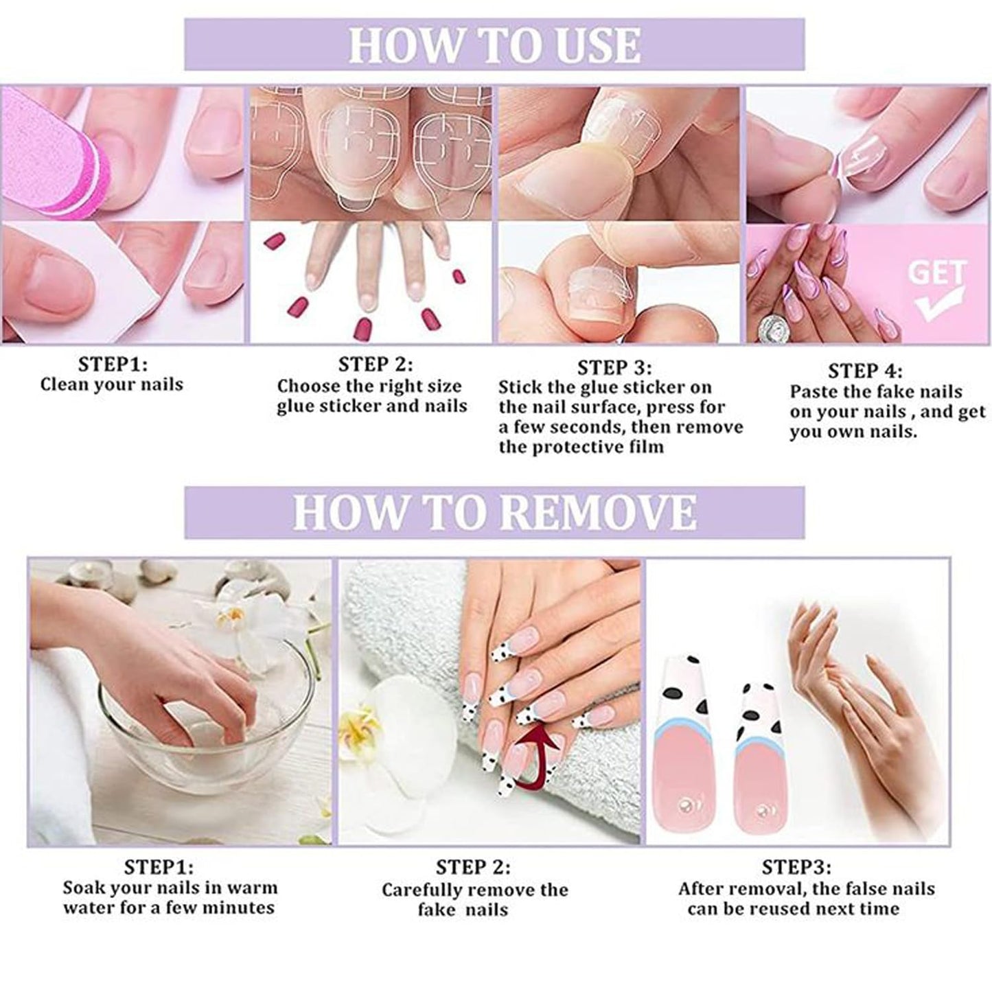 30Pcs Spring Press on Nails Medium Almond Fake Nails With Flower Butterfly Rhinestones Design 3D Pearl False Nails Cute Butterflies Acrylic Nail Spring Floral Bow Full Cover Glue on Nails for Women
