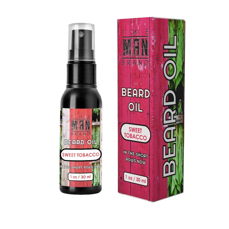 Sweet Tobacco Beard Oil Tobacco Scented Beard Oil for Moisturizing and Softening, Daily Care (1 Ounce)