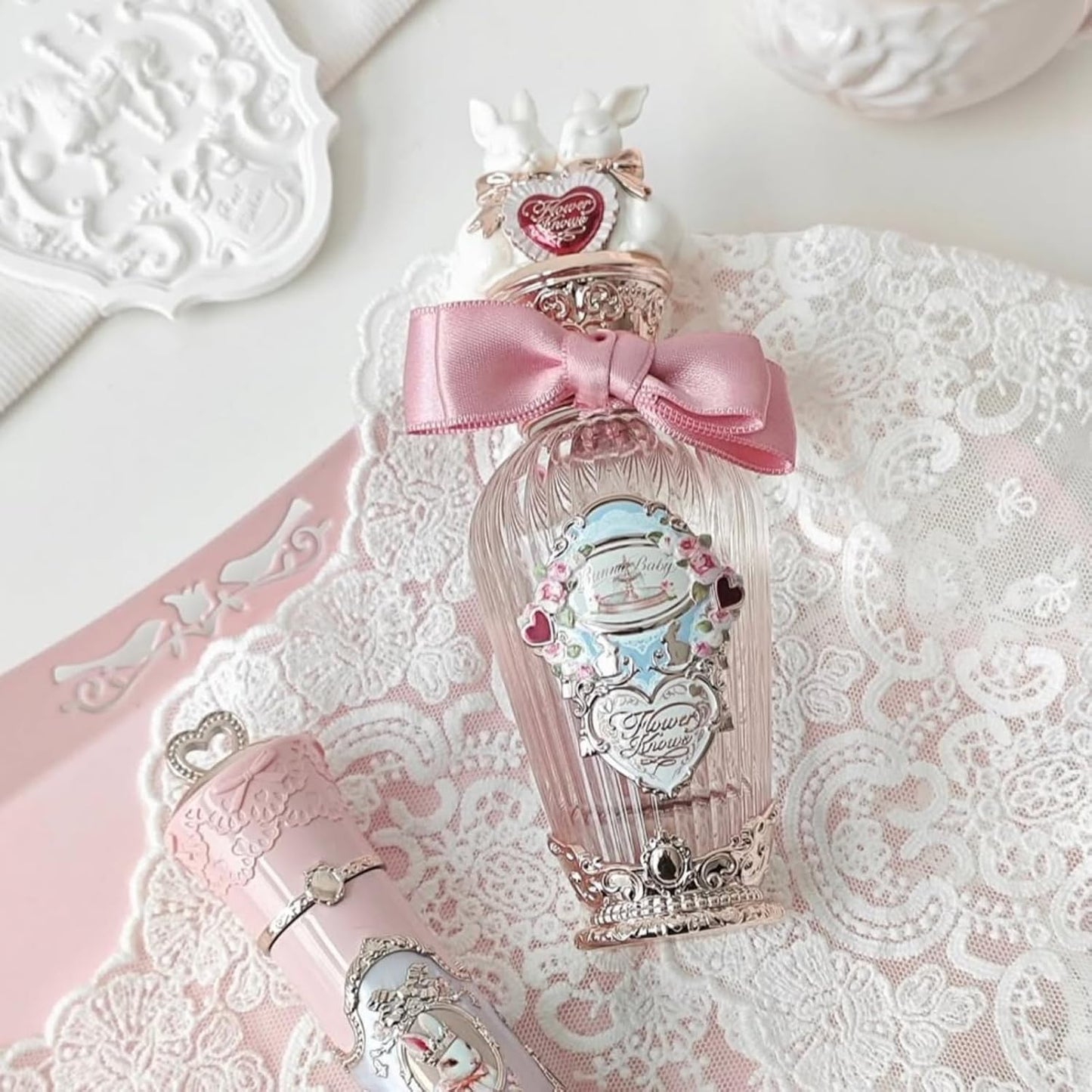 Bunny Garden Perfume - Floral & Fruity Eau de Parfum for Women | Vegan, 1.69 fl. oz (Dewy Rose)
