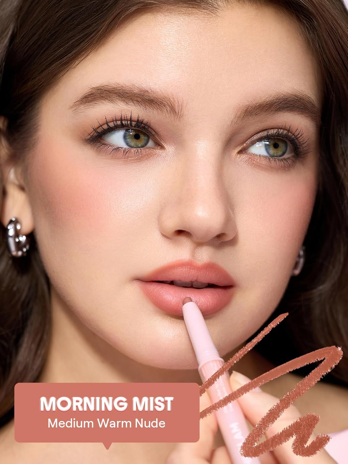 Cloudline Blur Lip Liner - Long Lasting Vegan & Cruelty-Free Lip Stain | Morning Mist