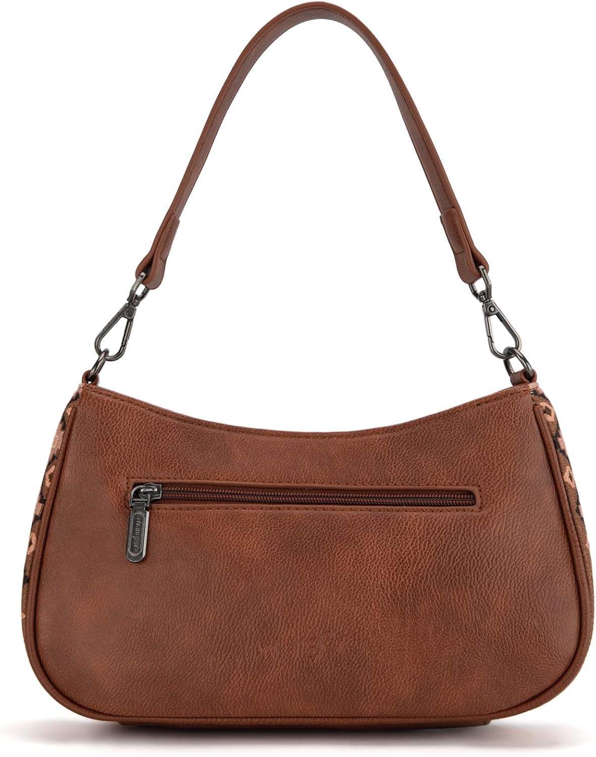 Wrangler Western Shoulder Bag - Women's Aztec Hobo Purse with Detachable Strap | Small Size